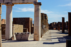 Début de l'excursion à Pompei