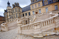 Escalier du palais de Fontainebleau