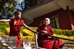 Deux futurs moines