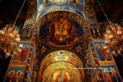 Dans l'église orthodoxe