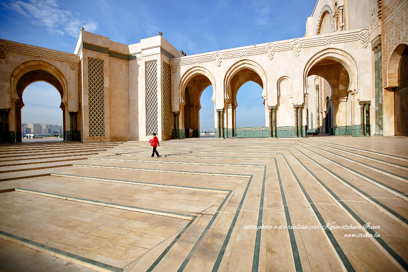 La plus grande mosquée du tout Maroc